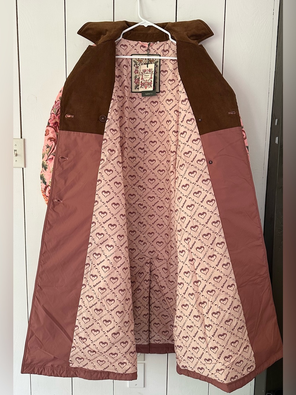 Barbour Farm Rio Cami Quilted Coat Sz M NWT - Picture 12 of 16